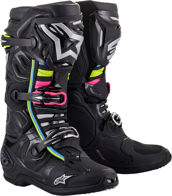 Adult - Alpinestars Tech 10 Supervented Boots - Black Hue