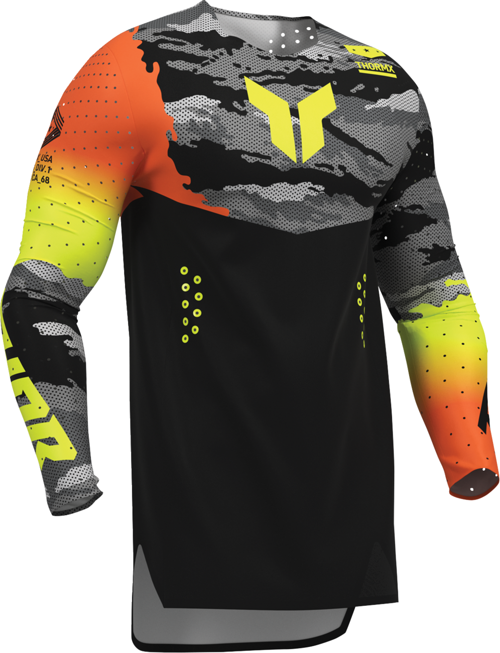 Adult - Thor Sportmode Recon LE Jersey - Black/Acid