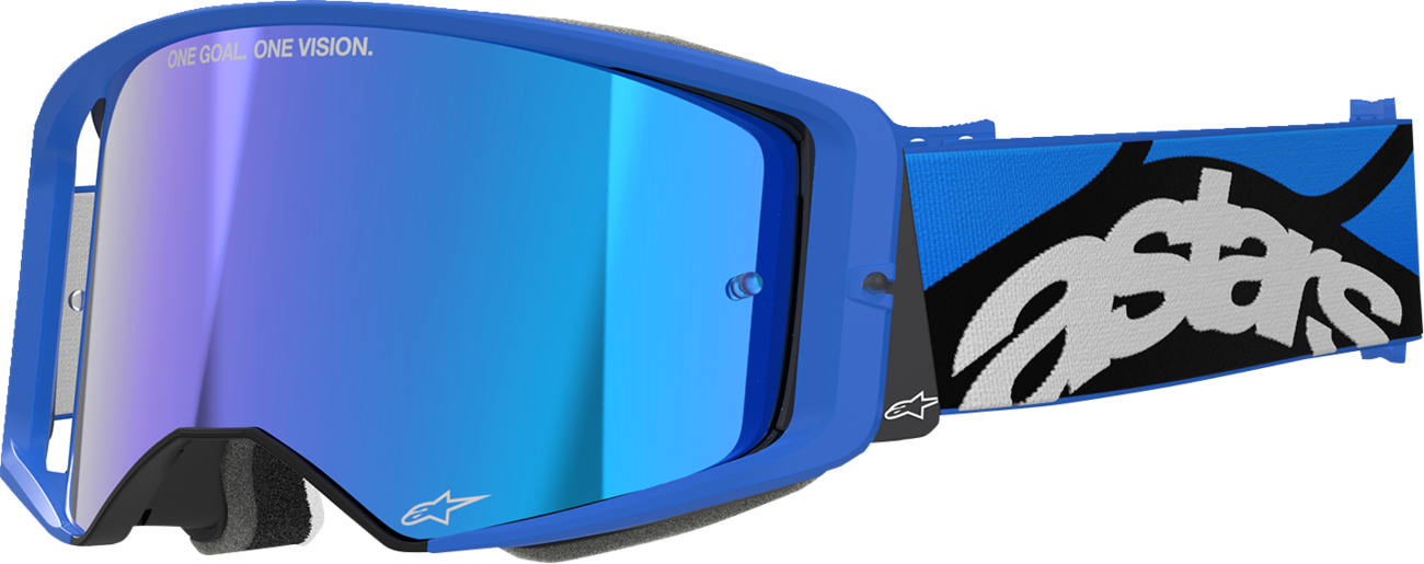 Alpinestars Supertech Goggle - Stream - Blue - ABS Vision