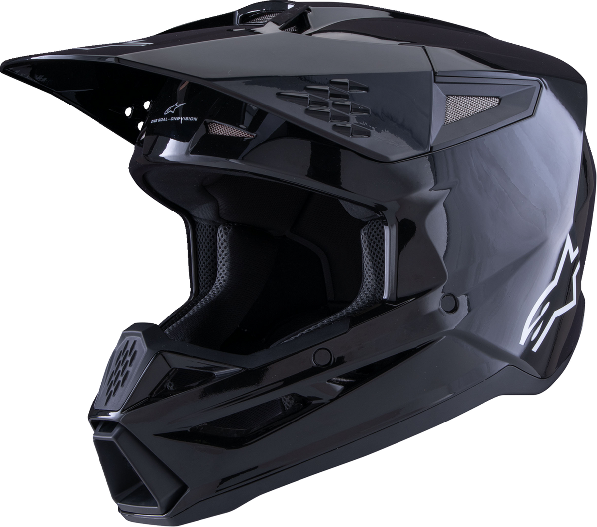 Adult - Alpinestars SM3 Solid Helmet - Gloss Black
