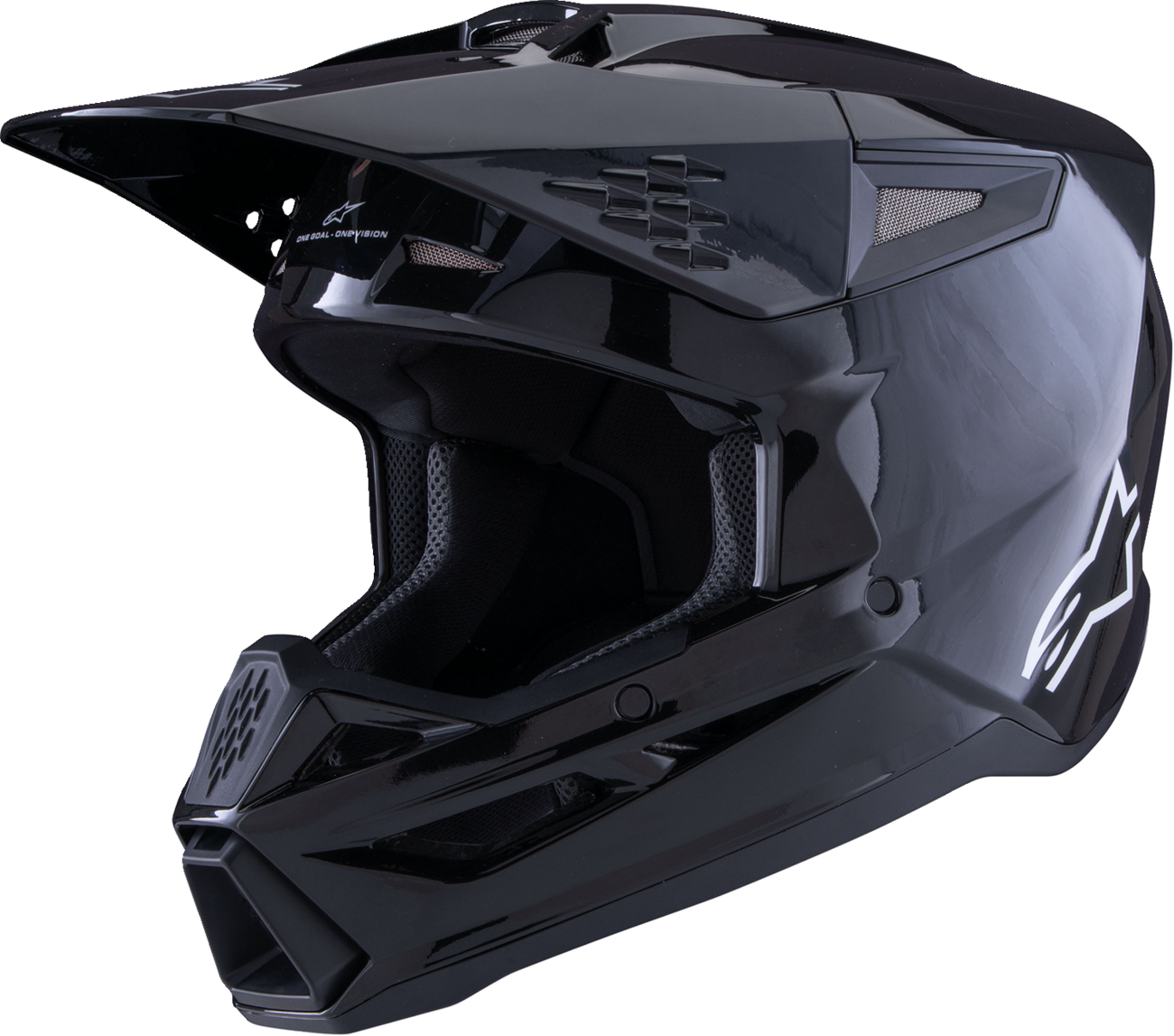 Adult - Alpinestars SM3 Solid Helmet - Gloss Black