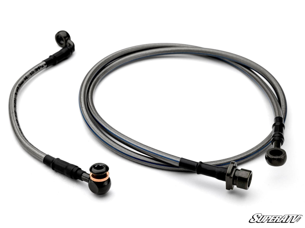 BRAIDED BRAKE LINES WITH FITTINGS
