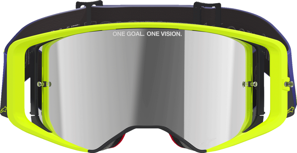 Alpinestars Supertech Goggle - Corp - Purple/Yellow