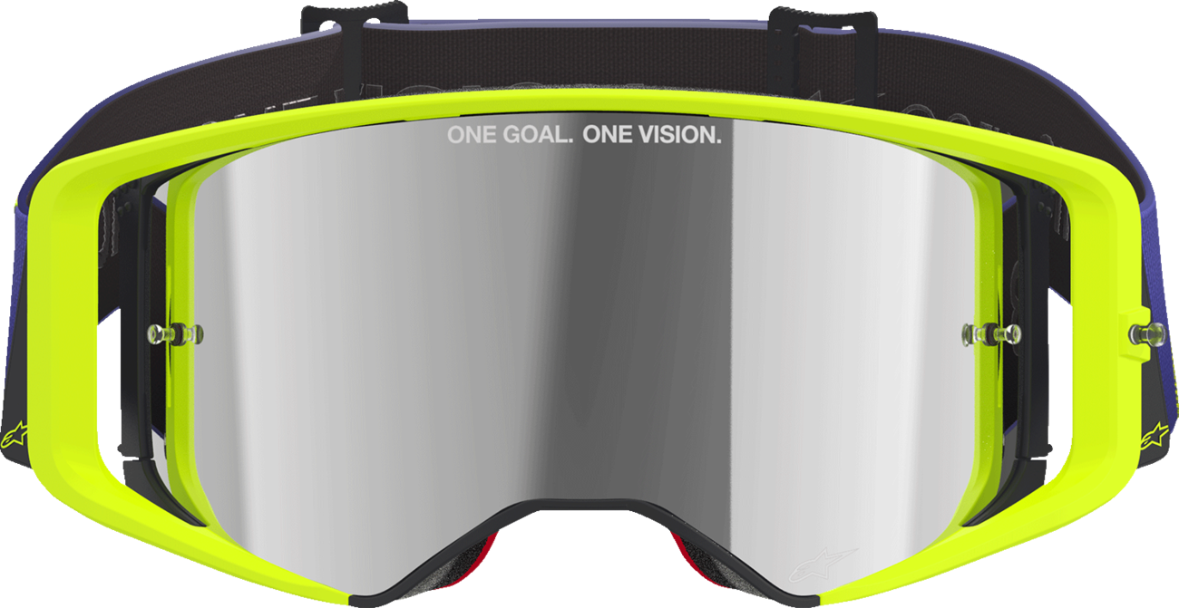 Alpinestars Supertech Goggle - Corp - Purple/Yellow