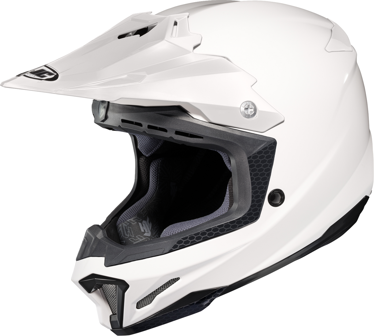 Adult - HJC CL-X7 Plus Solid Helmet - White