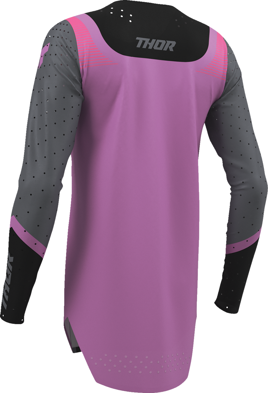 Adult - Thor Women's Sportmode Velocity Jersey - Black/Orchid