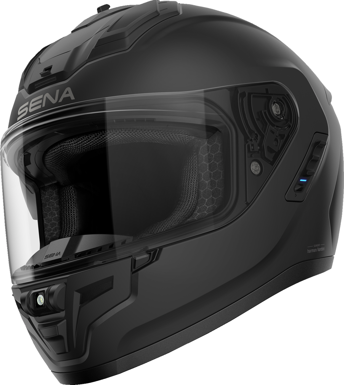 Adult - Sena Phantom Helmet - Matte Black