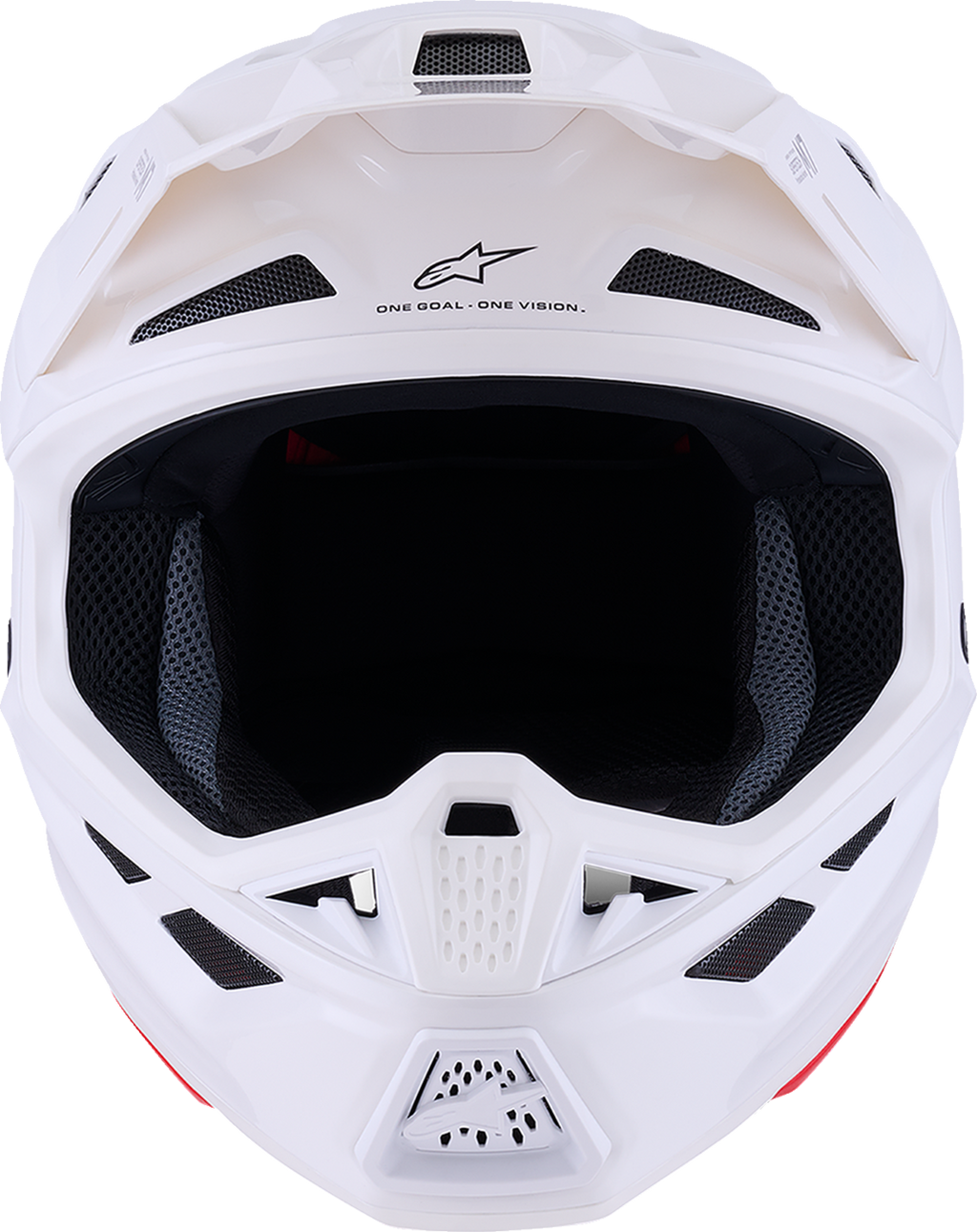 Adult - Alpinestars SM7 Solid Helmet - Gloss White