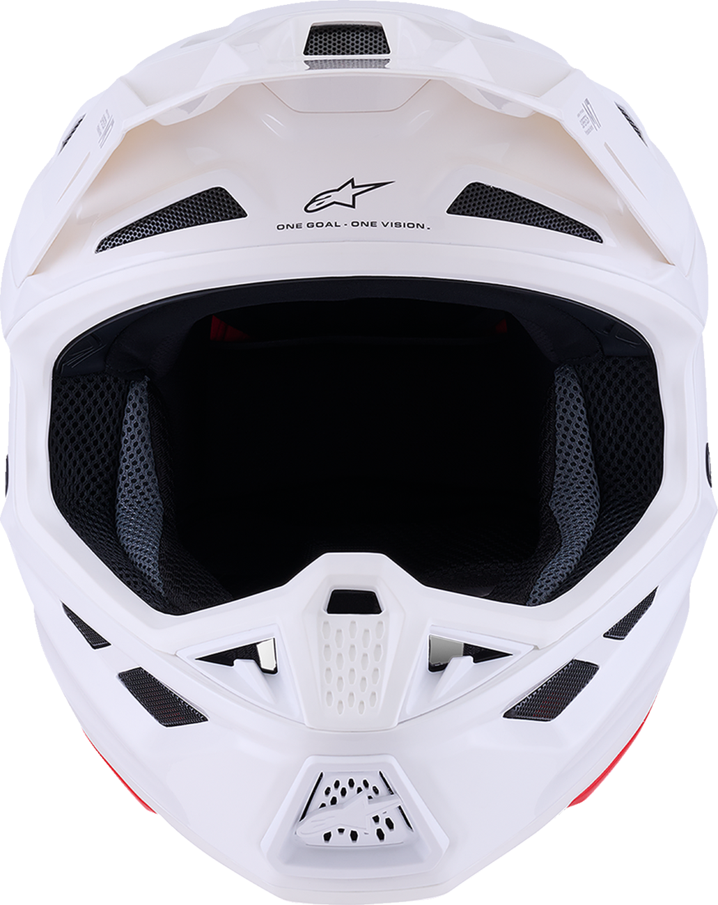 Adult - Alpinestars SM7 Solid Helmet - Gloss White