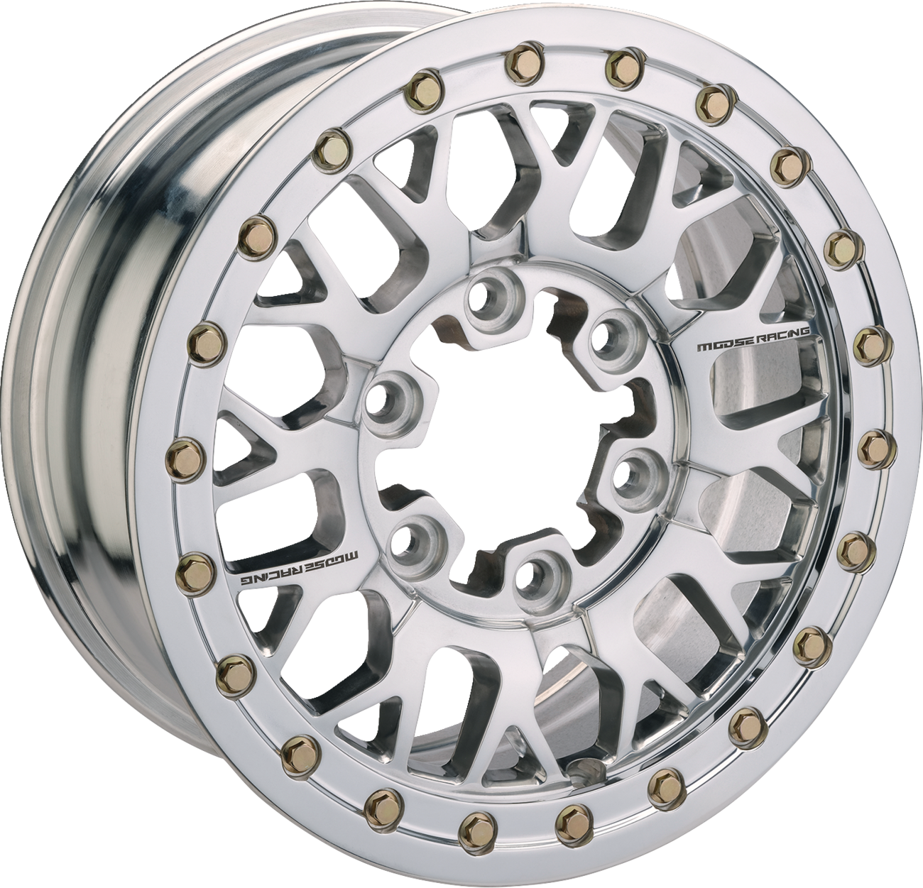 Moose 346X Beadlock Wheel - Silver
