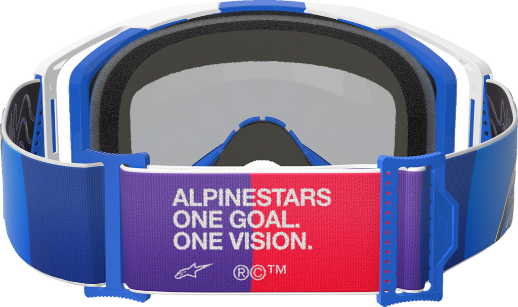 Alpinestars Vision 8 Goggle - Corp - Blue/White