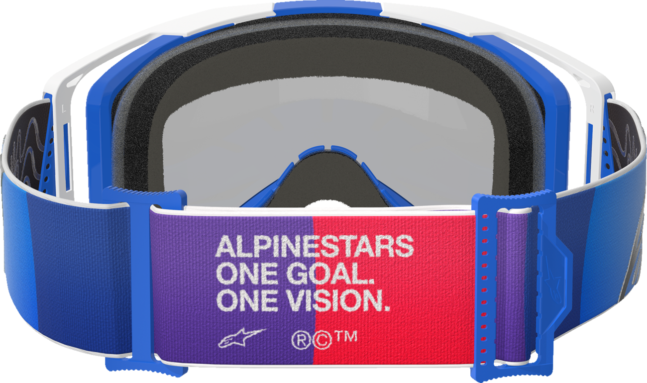 Alpinestars Vision 8 Goggle - Corp - Blue/White