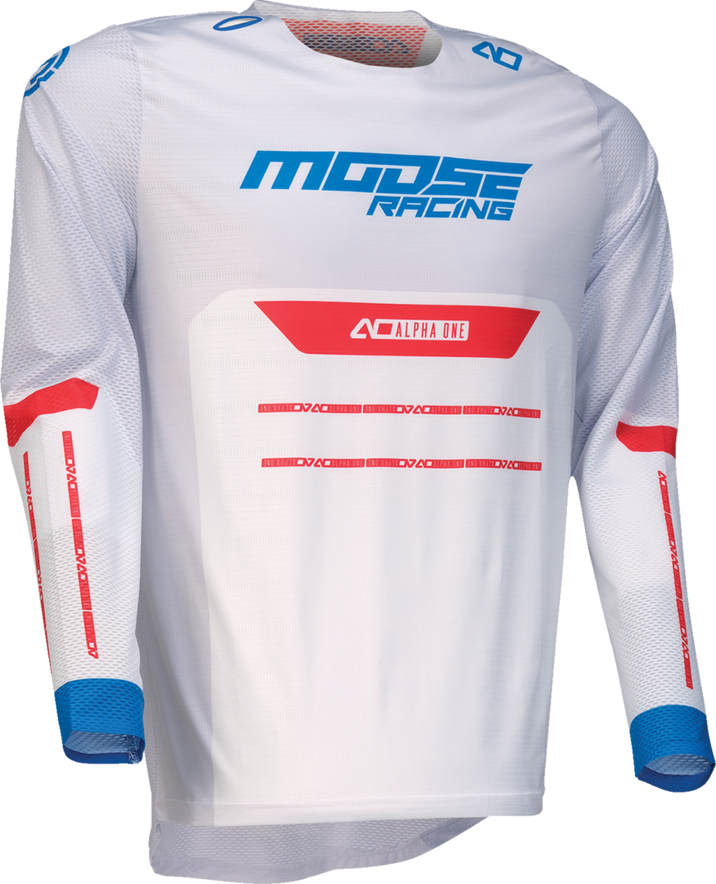 Adult - Moose Alpha One Jersey - Red/White/Blue