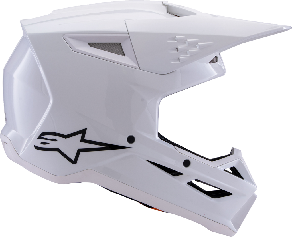 Adult - Alpinestars SM3 Solid Helmet - Gloss White