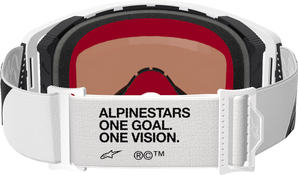 Alpinestars Supertech Goggle - Corp - White