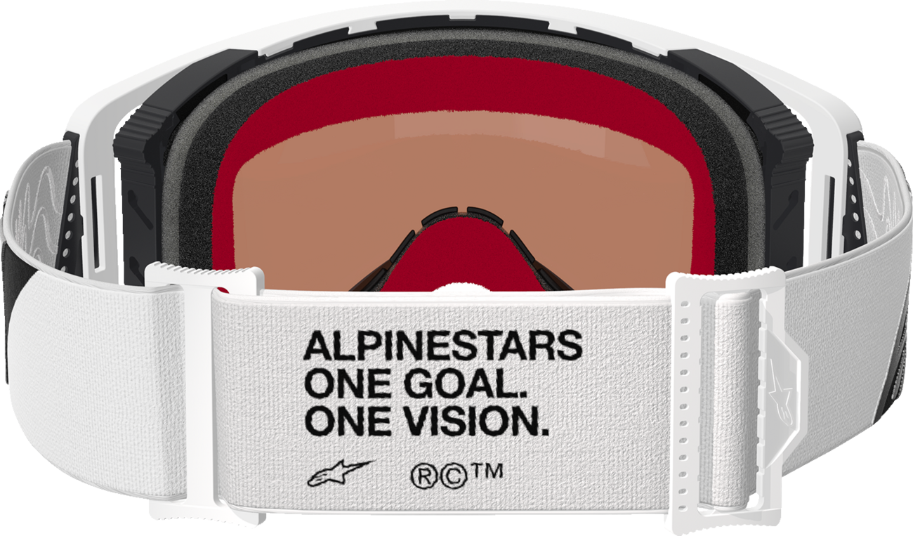 Alpinestars Supertech Goggle - Corp - White