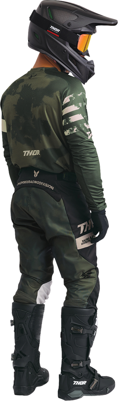 Adult - Thor Launchmode Bleach Jersey - Black/Camo