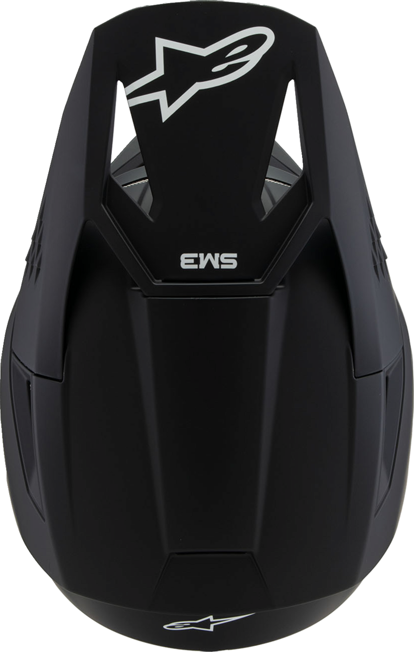 Youth - Alpinestars SM3 Solid Helmet - Matte Black