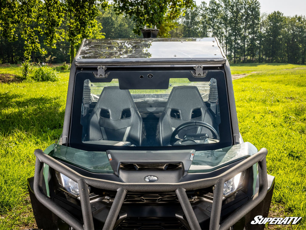 CAN-AM COMMANDER MAXDRIVE POWER FLIP GLASS WINDSHIELD