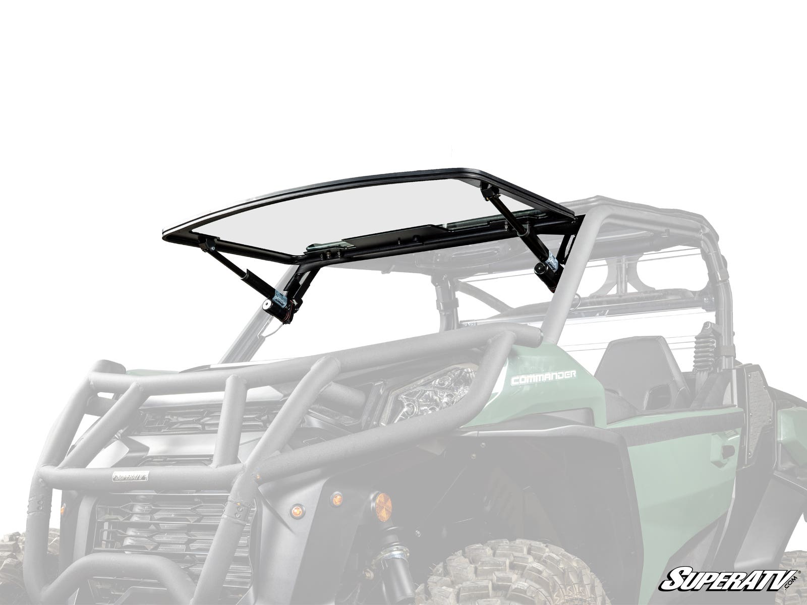 CAN-AM MAVERICK TRAIL MAXDRIVE POWER FLIP GLASS WINDSHIELD