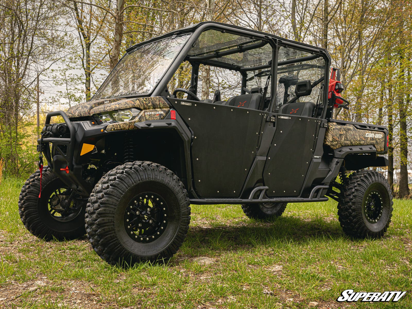 CAN-AM DEFENDER MAX HEAVY-DUTY NERF BARS