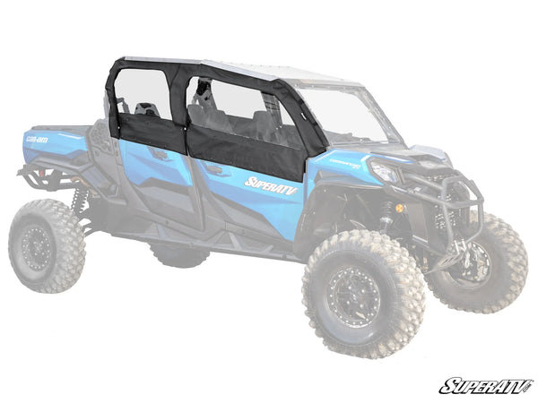 Can-Am Commander Primal Soft Cab Enclosure Upper Doors (4 Seat)