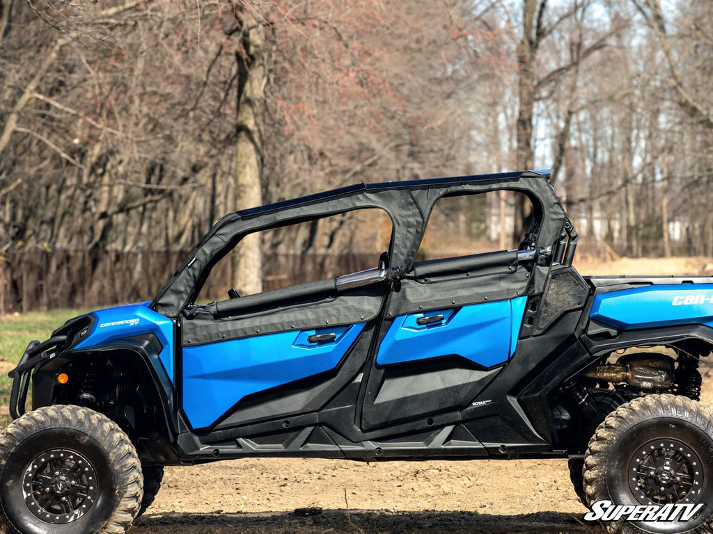 Can-Am Commander Primal Soft Cab Enclosure Upper Doors (4 Seat)