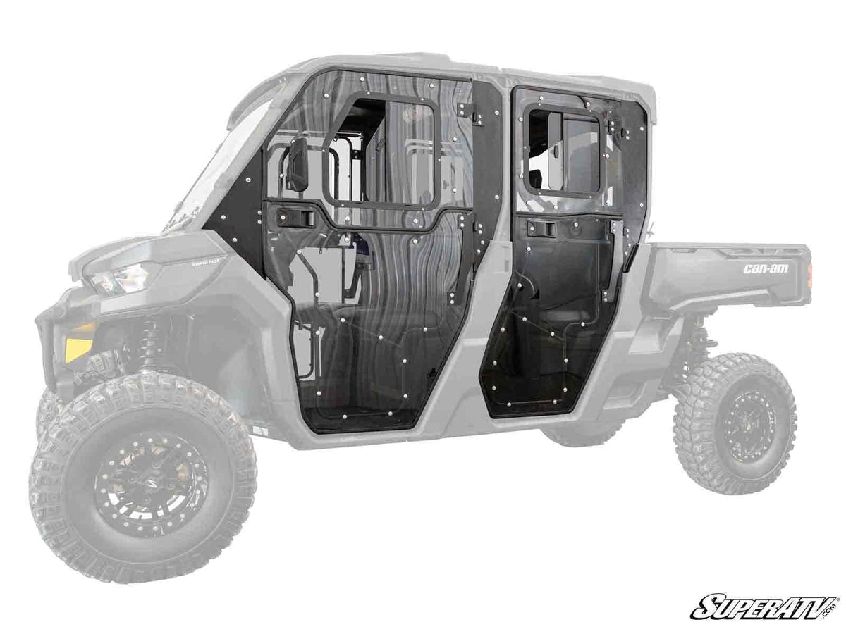 CAN-AM DEFENDER MAX HD8 CONVERTIBLE CAB ENCLOSURE DOORS