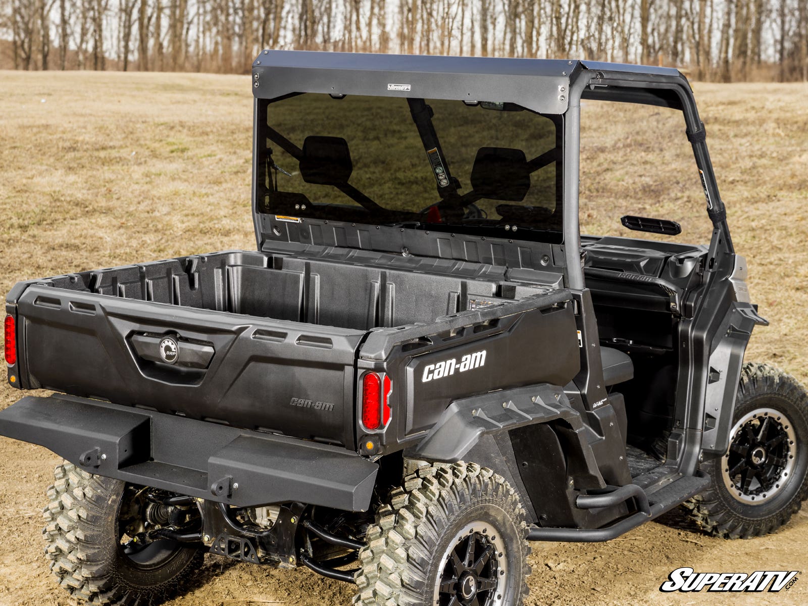 CAN-AM DEFENDER HD10 REAR GLASS WINDSHIELD