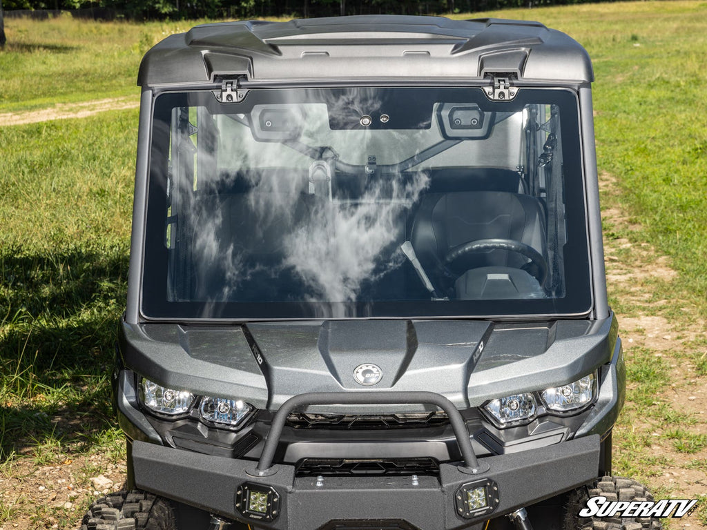 Can-Am Defender HD5 MaxDrive Power Flip Glass Windshield