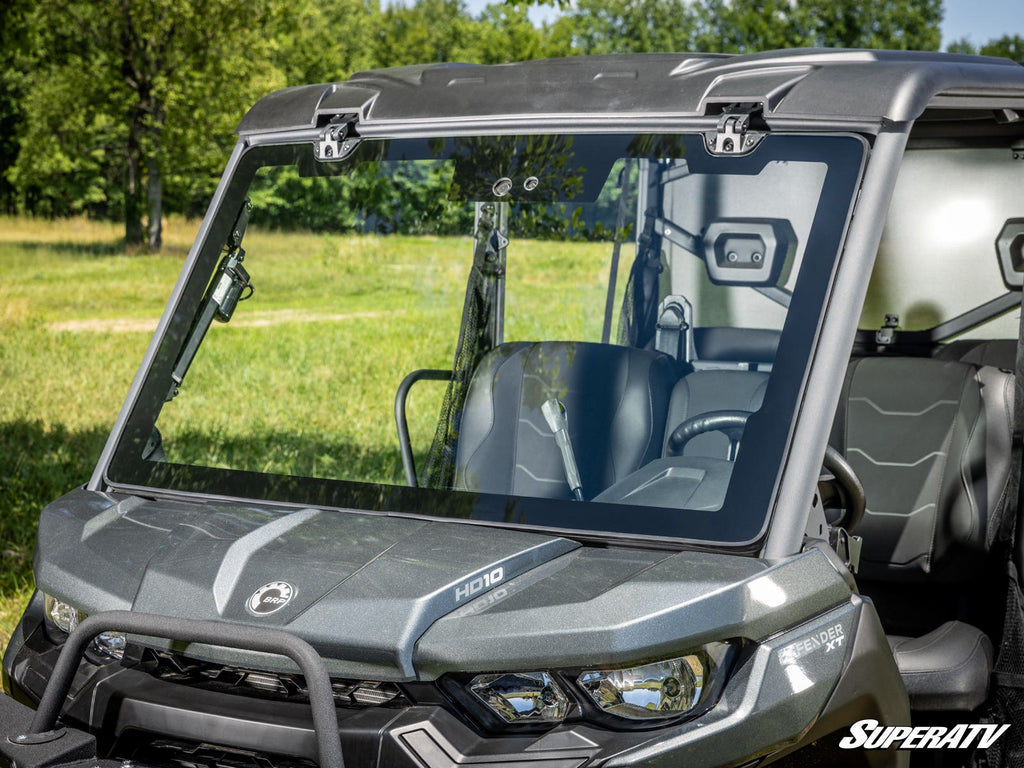 CAN-AM DEFENDER HD7 MAXDRIVE POWER FLIP GLASS WINDSHIELD