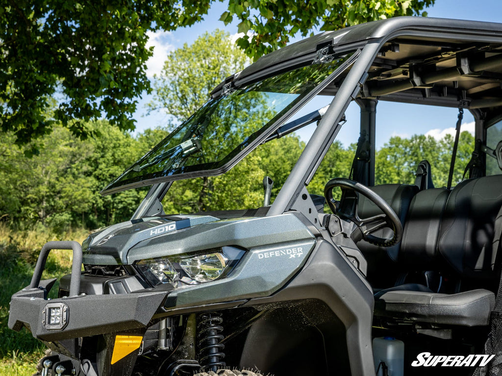 Can-Am Defender HD10 MaxDrive Power Flip Glass Windshield