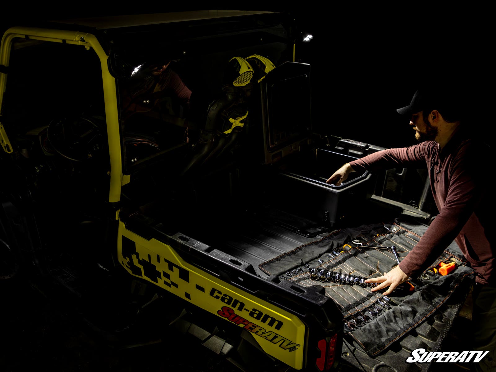 CAN-AM DEFENDER REAR-FACING LED CUBE LIGHTS
