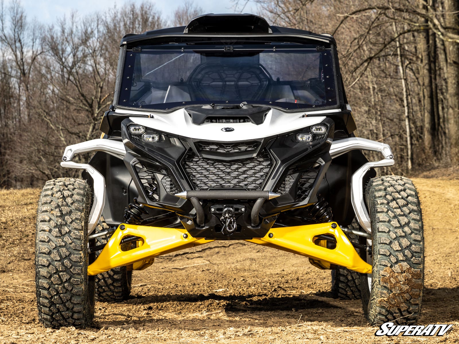 CAN-AM MAVERICK R MAXDRIVE POWER FLIP WINDSHIELD