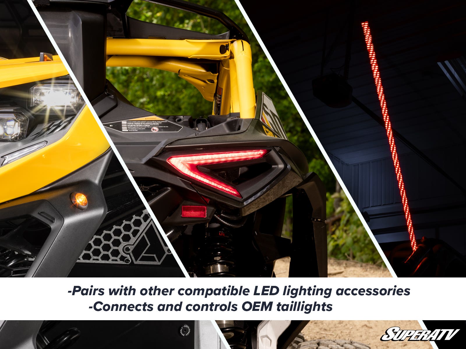 CAN-AM MAVERICK R DELUXE SELF-CANCELING TURN SIGNAL KIT
