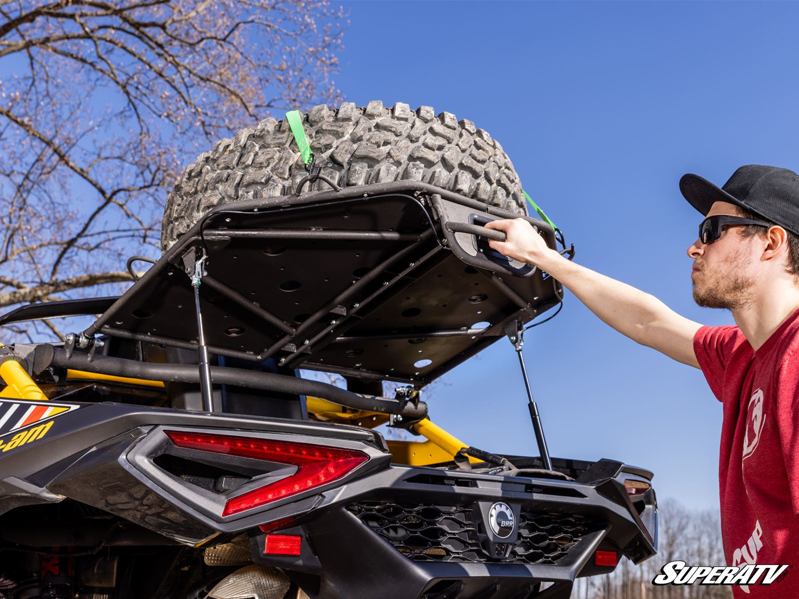 CAN-AM MAVERICK R CARGO RACK ALPHA