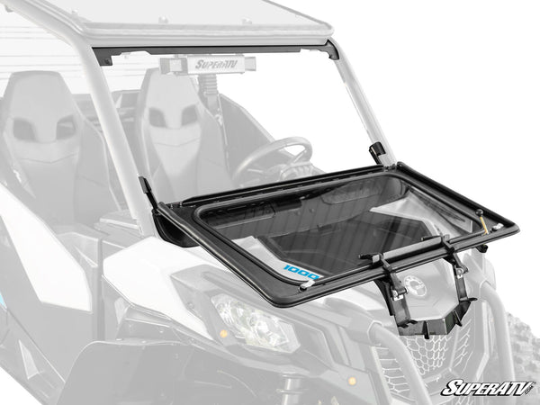 CAN-AM MAVERICK TRAIL FLIP DOWN GLASS WINDSHIELD