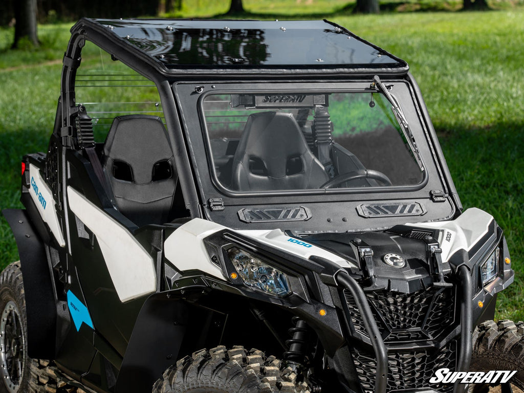 CAN-AM MAVERICK TRAIL FLIP DOWN GLASS WINDSHIELD