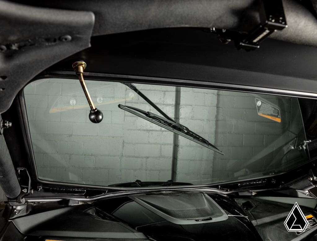 ASSAULT INDUSTRIES CAN-AM MAVERICK R GLASS WINDSHIELD