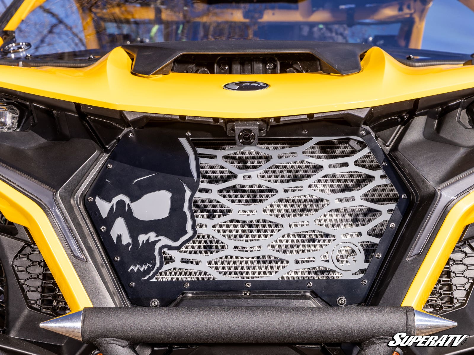 CAN-AM MAVERICK R SKULL STYLE GRILLE INSERT