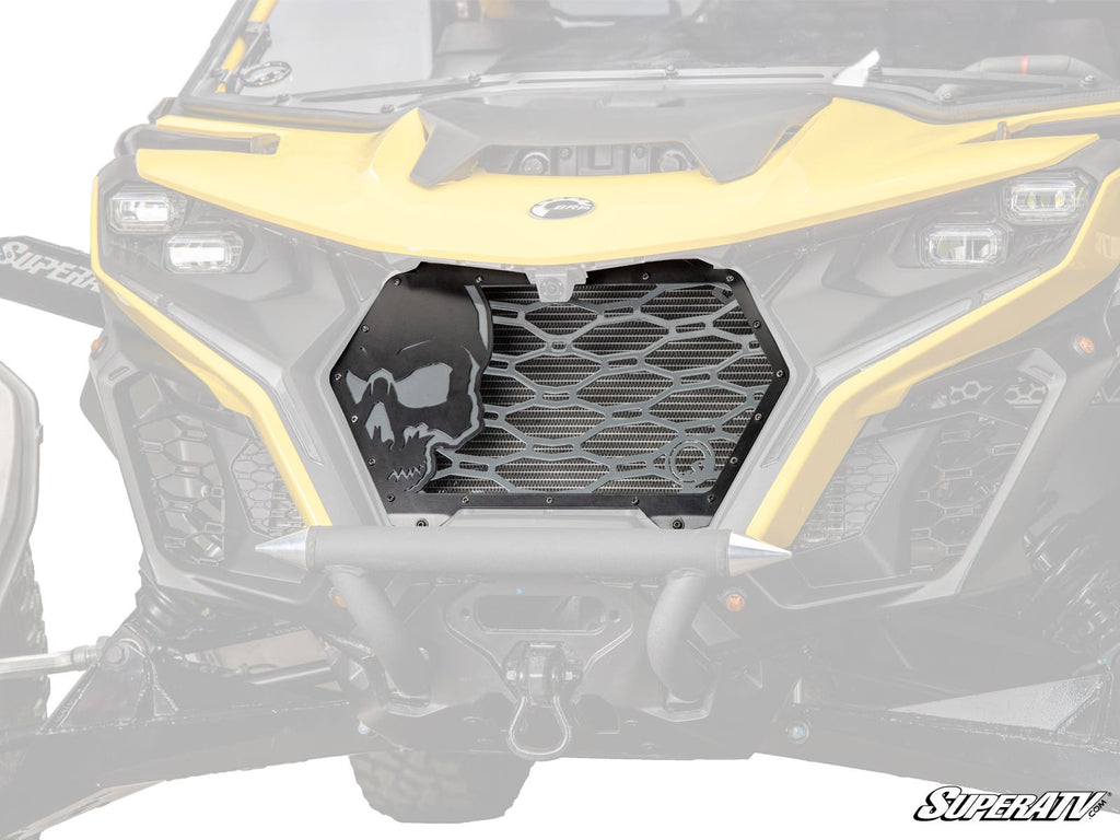 CAN-AM MAVERICK R SKULL STYLE GRILLE INSERT
