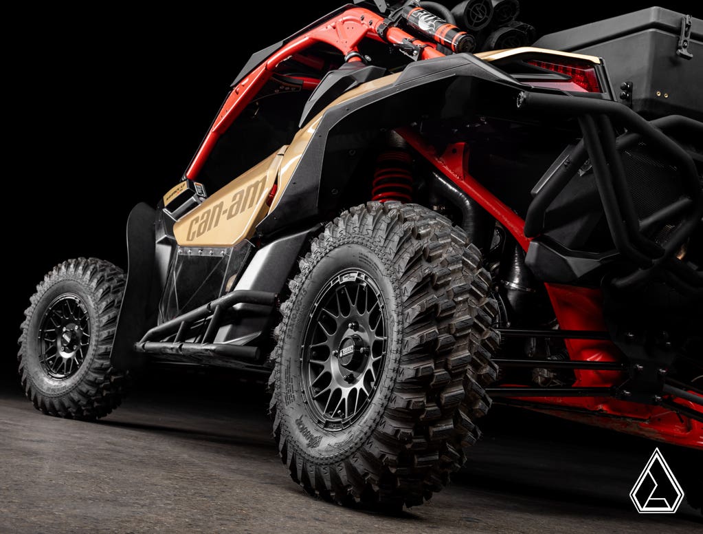 ASSAULT INDUSTRIES LOW-PROFILE FENDER FLARES FOR CAN-AM MAVERICK X3