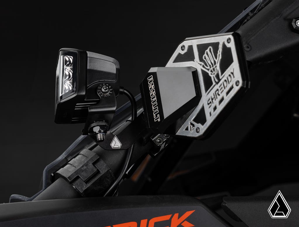 ASSAULT INDUSTRIES SIDE MIRROR LIGHT BRACKET KIT