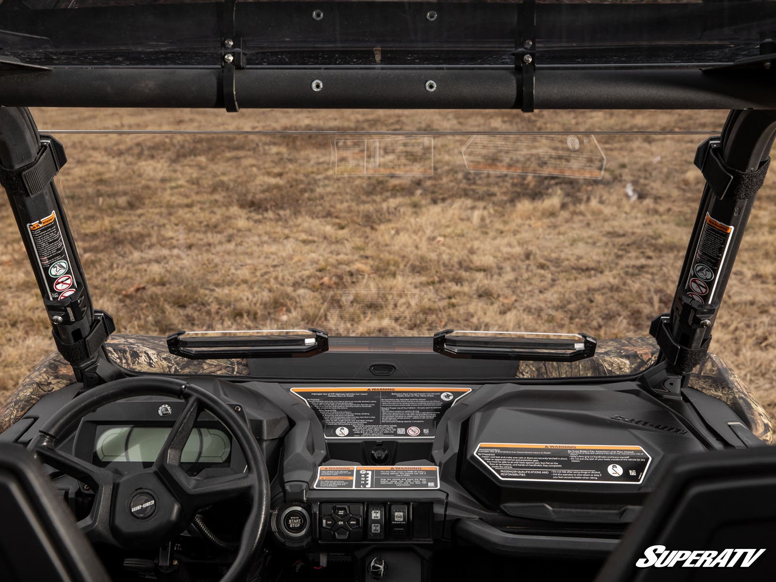 CAN-AM MAVERICK SPORT VENTED FULL WINDSHIELD