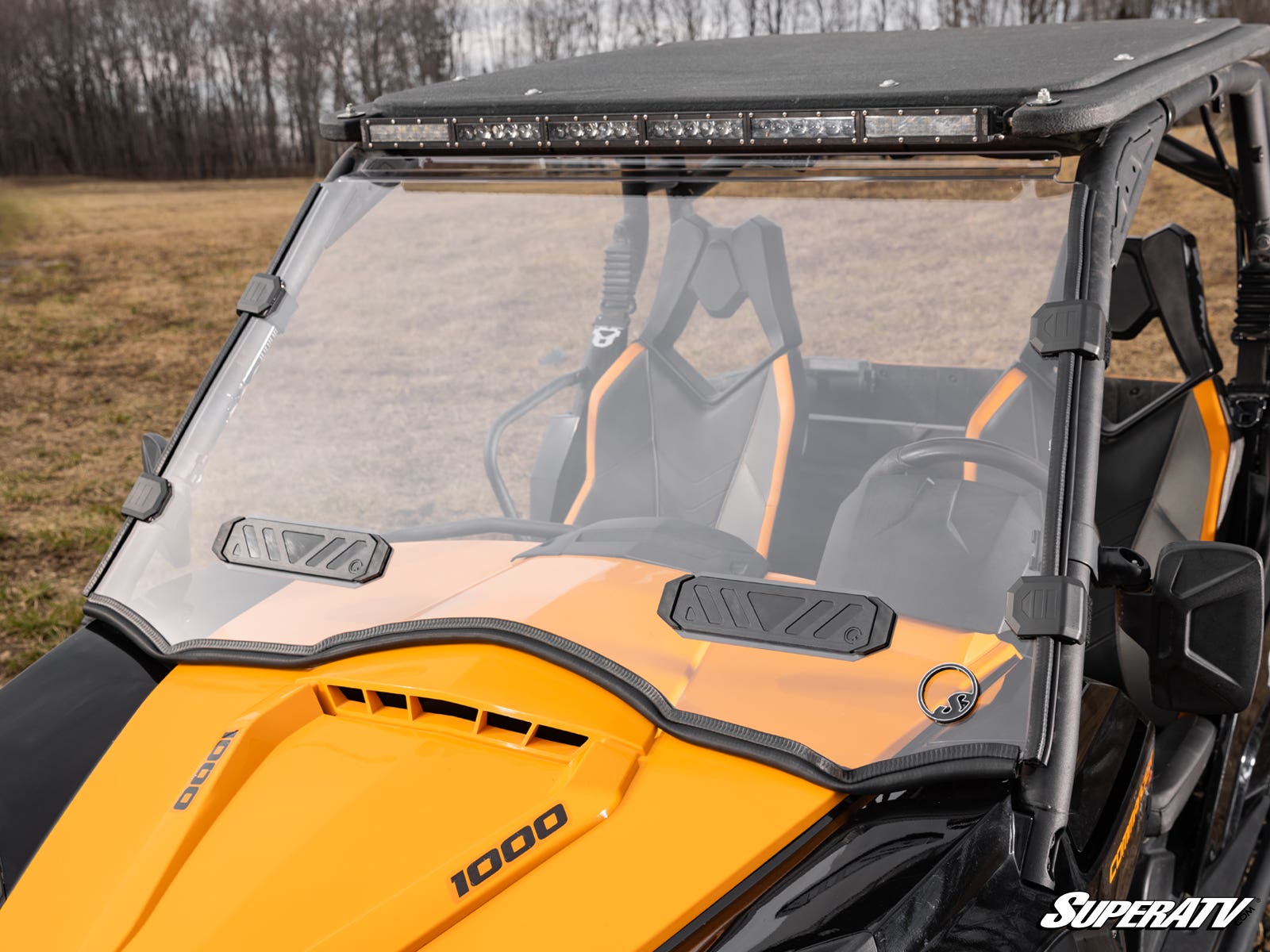 CAN-AM COMMANDER VENTED FULL WINDSHIELD