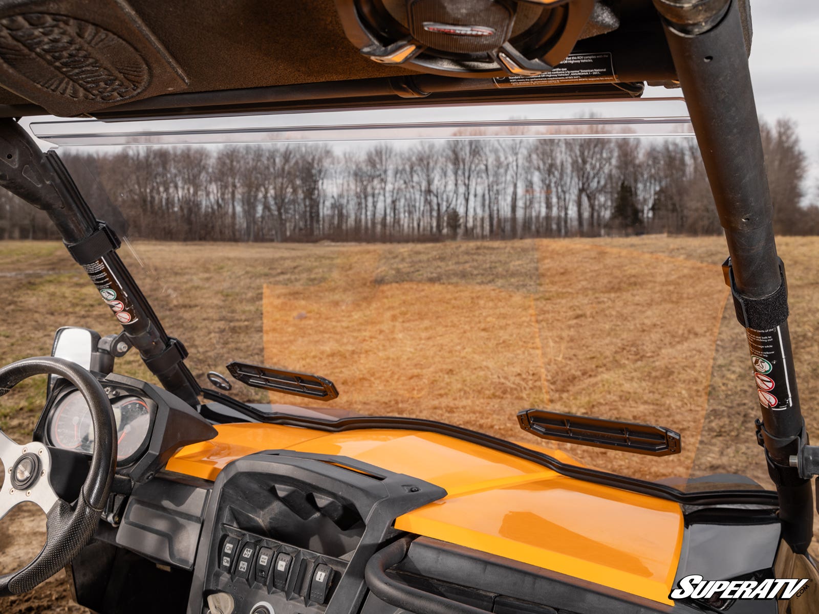 CAN-AM COMMANDER VENTED FULL WINDSHIELD