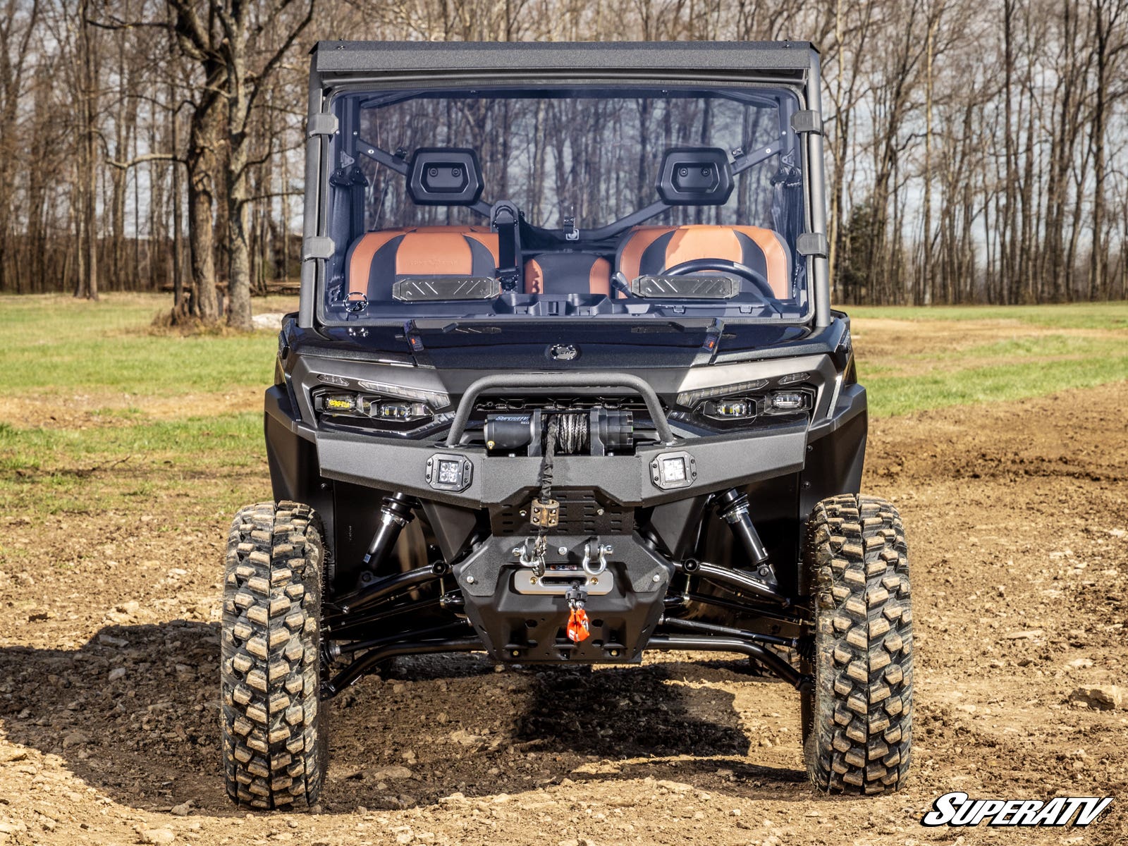 CAN-AM DEFENDER HD11 VENTED FULL WINDSHIELD
