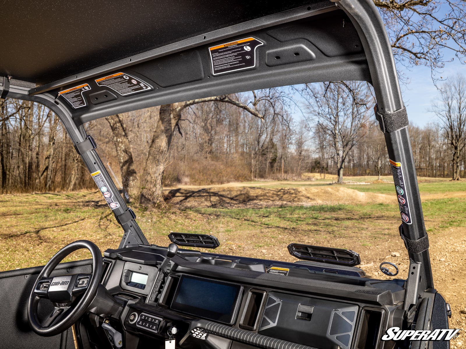 CAN-AM DEFENDER HD11 VENTED FULL WINDSHIELD