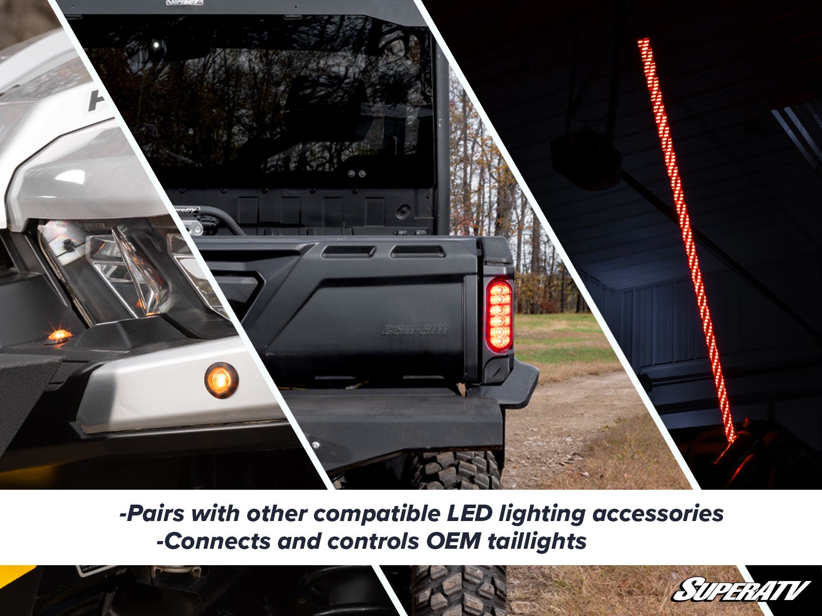 CAN-AM DEFENDER DELUXE SELF-CANCELING TURN SIGNAL KIT