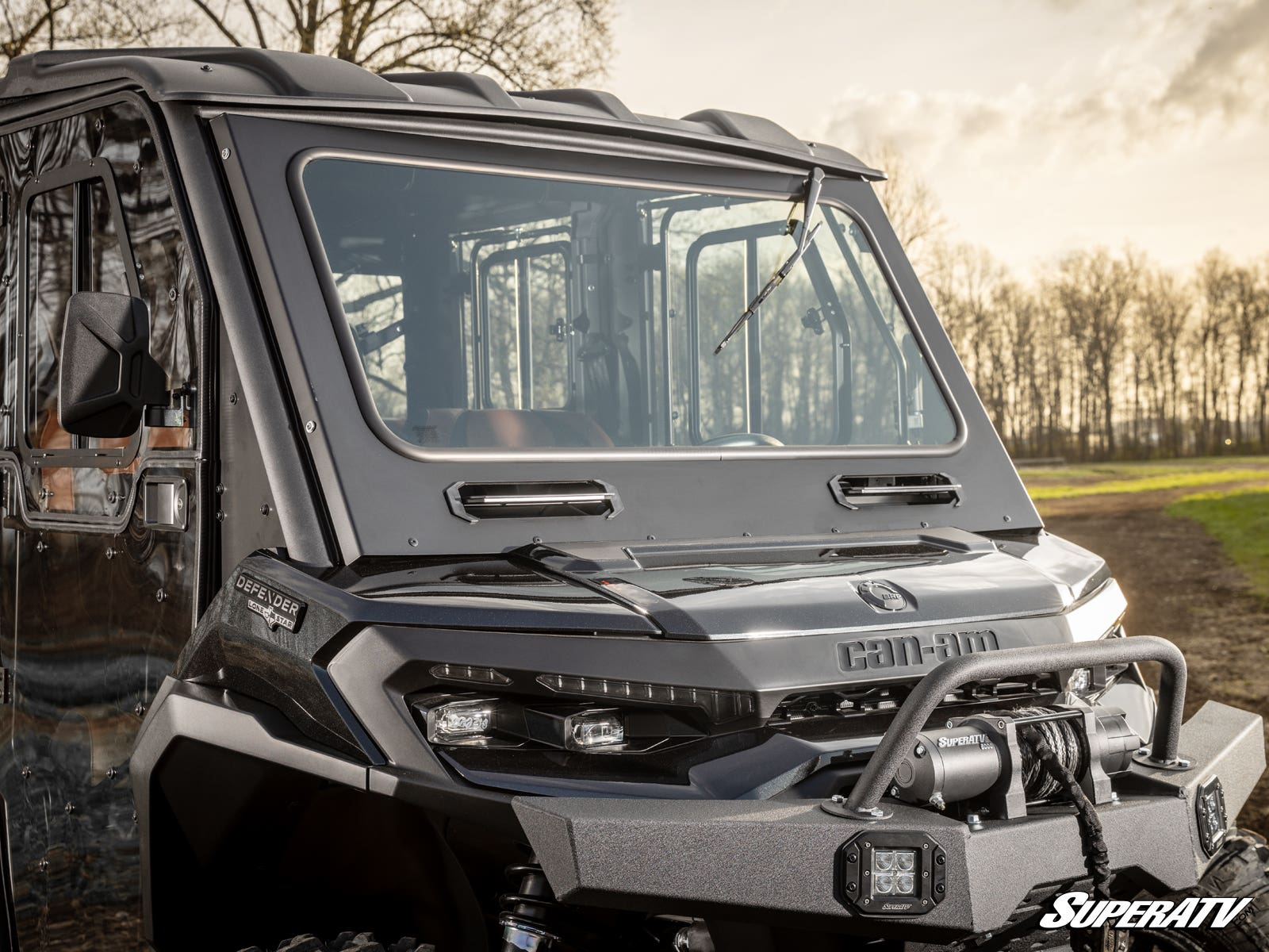 CAN-AM DEFENDER HD11 GLASS WINDSHIELD